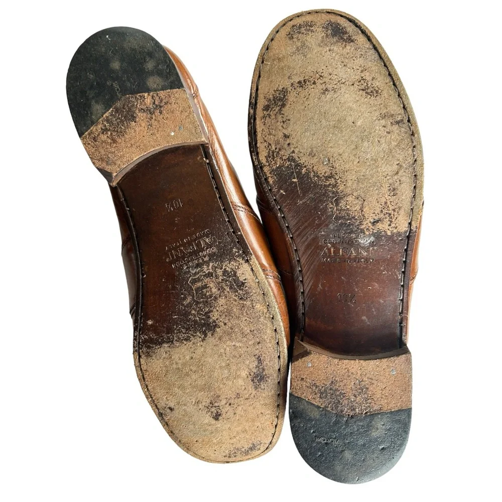 4/$20 Vintage Alfani Leather Dress Shoes - Picture 7 of 7